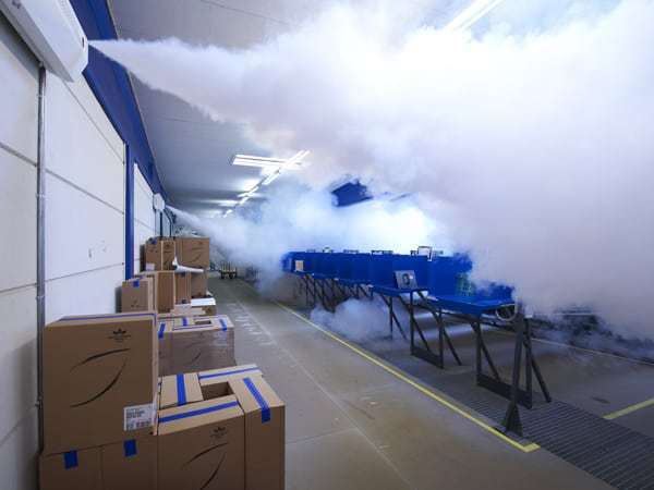 Générateur de brouillard PROTECT 2200i blanc capacité 2700m3 - NFA2P
