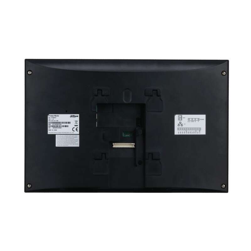 Moniteur intérieur noir IP PoE DAHUA