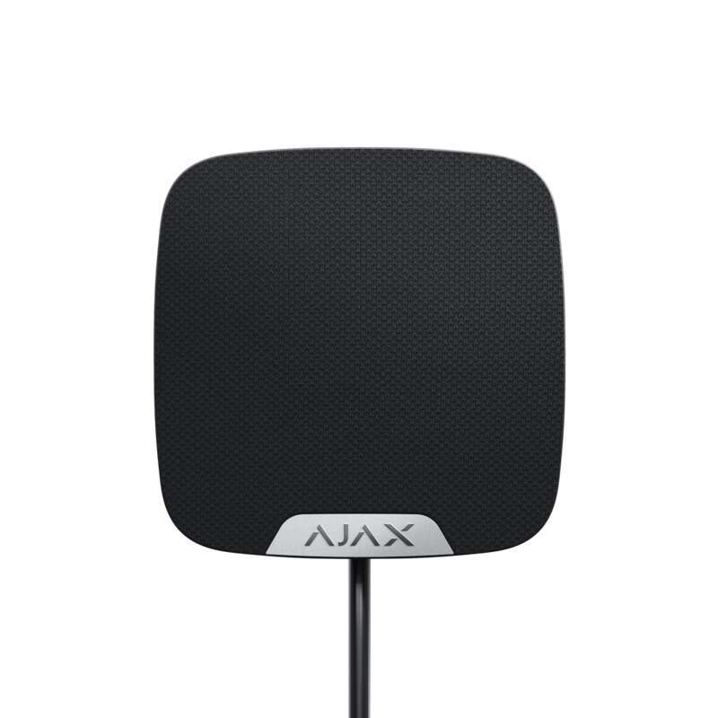Sirène intérieure LED externe Fibra noir AJAX